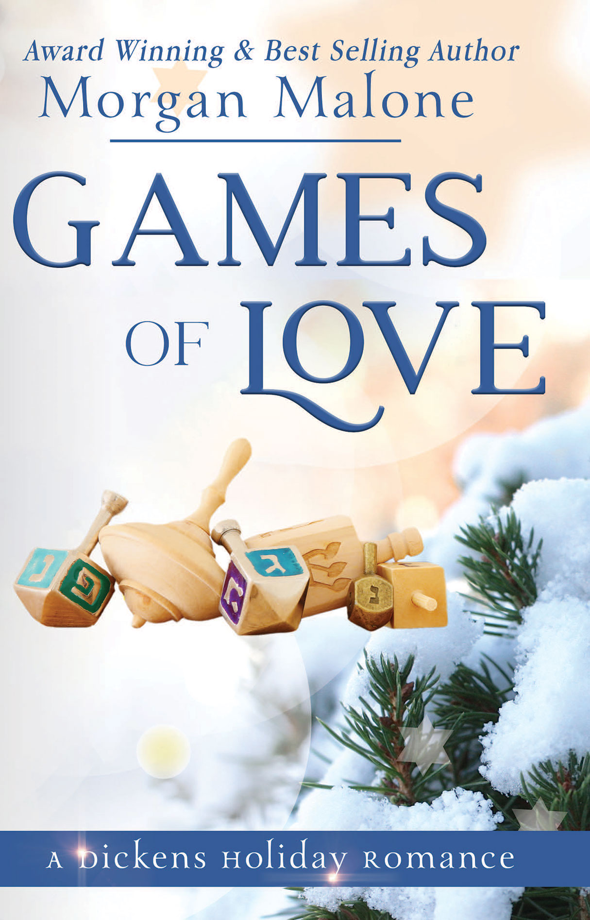 Latkes Of Love: A Dickens Holiday Romance by Morgan Malone book cover