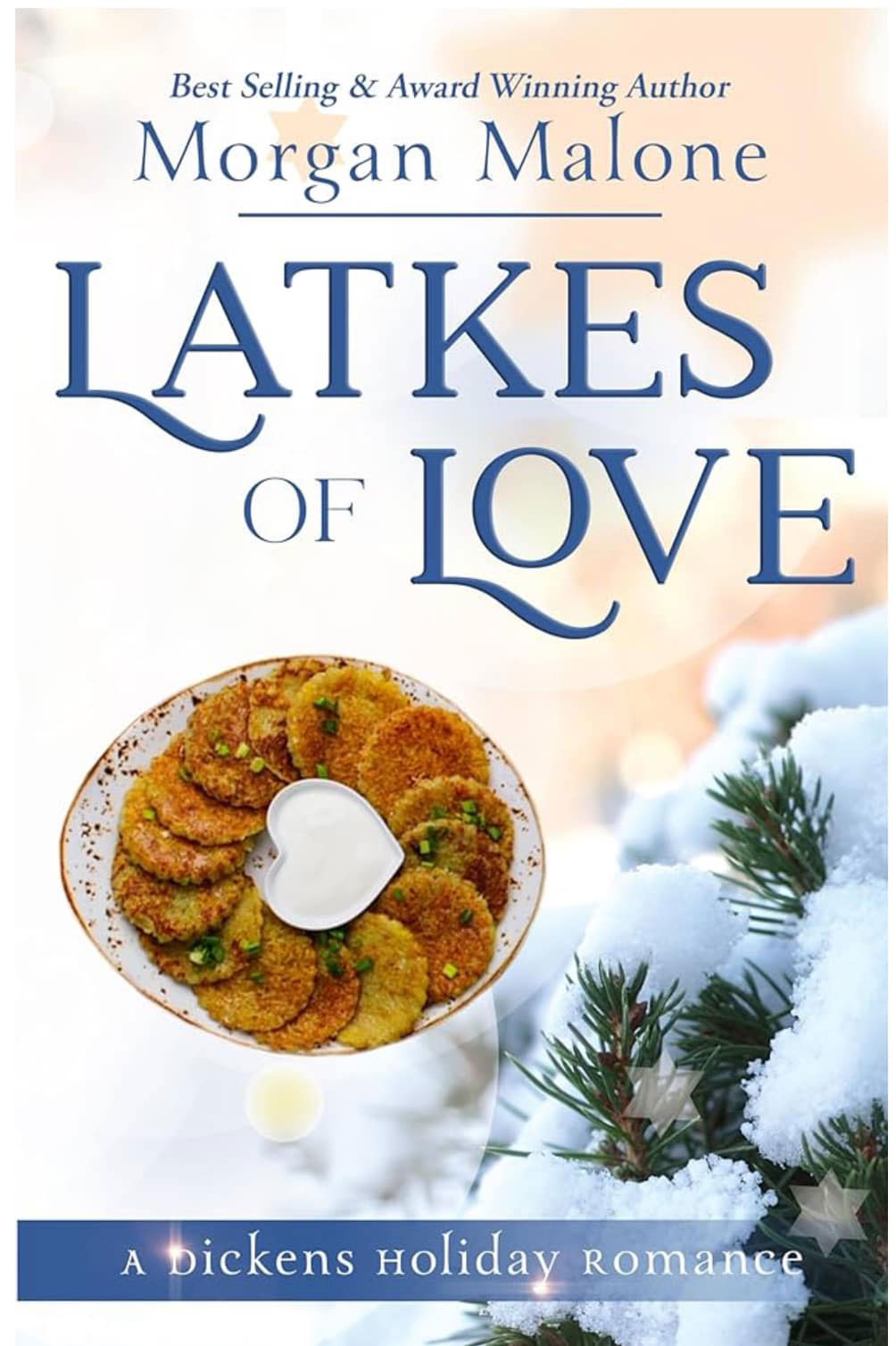 Latkes Of Love: A Dickens Holiday Romance by Morgan Malone book cover